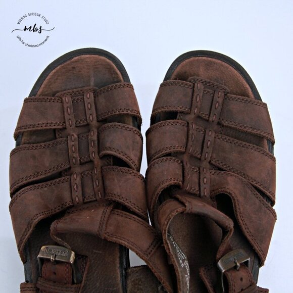 Timberland Leather Sandals‎ Brown Men 11 main image 6